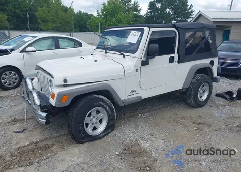 2005 Jeep Wrangler / Tj Unlimited from USA, damaged, VIN 1J4FA44S65P368475